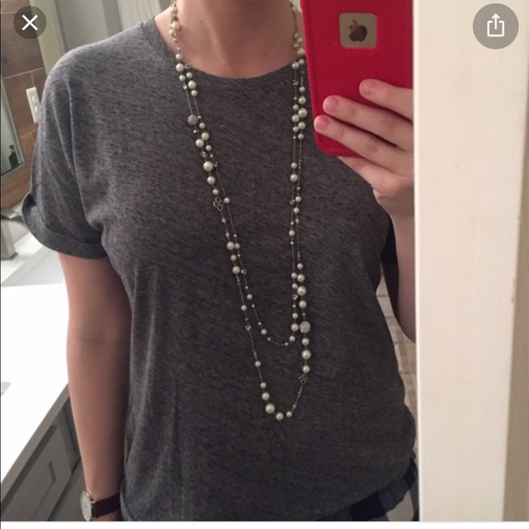 Stella & Dot Madeline pearl necklace - Picture 2 of 4